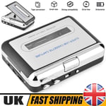 Tape to PC USB Cassette + MP3 Converter Capture Digital Audio Music Player NEW