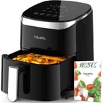 Fabuletta 1680W Compact Air Fryer, 4L, with 9 Presets up to 230C, NEXT DAY 🚚💨