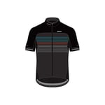 Madison Roadrace Premio T-Shirt à Manches Courtes pour Homme Jersey, Bleu Curaco/Noir, S