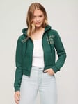 Superdry Athletic Essential Crop Zip Hoodie