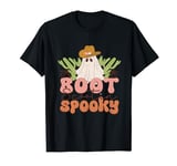 Boot Scootin Spooky Funny Halloween Ghost Costum Design T-Shirt