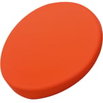 Stolklädsel för plastpall, Dia. 26 cm, orange, 1 st.