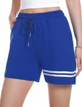 Gyabnw Shorts de Sport Femme Short de Course à Pied Short Pantalon de Jogging Running