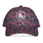 HASBRO Dungeons and Dragons Logo & All-over Print Adjustable Cap