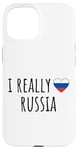 iPhone 15 I Really Love Russia Case