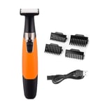 Fuxwlgs Beard trimmer Electric Shaver Beard Shaver Rechargeable Electric Razor Body Hair Trimmer Men Shaving Machine Hair Clipper Face Care (Color : KM 1910 Without Box)
