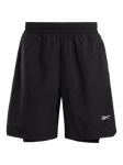 Reebok Men's Built in Support Running Shorts, Black