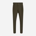 Morello Elax Linen Pant - Army