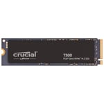 Crucial T500 4TB SSD PCIe Gen4 NVMe M.2 Internal Gaming SSD, Up to 7000MB/s, TLC NAND, Laptop and Desktop Compatible, Microsoft DirectStorage, Solid State Drive - CT4000T500SSD3