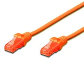 10M CAT.6 UTP PATCH CABLE - ORANGE