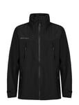 Hurricane Rain Jacket Black Röhnisch