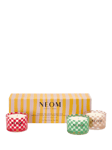 NEOM Wellbeing London Christmas Travel Candle Gift Set