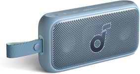 Mot300 Enceinte Bluetooth Puissante sans Fil Haute résolutavec BassUp,Enceinte avec SmartTune, Son stéréo 30 W, Autonomie 13H et étanche IPX7, pour l'Extérieur (Bleu) (Reconditionné)