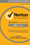 Norton Security Premium - 10 Device + 25 GB - 2 Year - Norton Key EUROPE