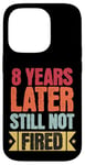 iPhone 14 Pro 8 Years Of Work Employee - 8 Years Work Anniversary Case