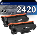 123CONSOMMABLES - TN2420 - Toner Compatible pour Brother DCP-L2530DW MFC-L2710DW HL-L2350DW DCP-L2510D HL-L2375DW MFC-L2730DW MFC-L2750DW HL-L2310D TN-2420 TN2410 TN-2410