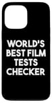 iPhone 13 Pro Max World's Best Film Tests Checker Case