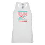 Reebok Run Graphic Tank White