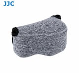 JJC OC-S1BG Neoprene Soft Pouch for CANON NIKON SONY.. Mirrorless Camera + Lens