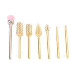 Nail Bits 7pcs Cleaning Brush Bit Drill Bit Set For Home