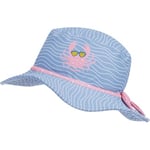 Playshoes UV-skydd solhatt krabba blå-rosa