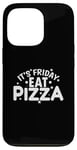 iPhone 13 Pro It's Friday Eat Pizza Salami and Cheese Case