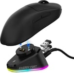 Station de Chargement pour Logitech Mouse G Pro X SUPERLIGHT 2 DEX / 2,G502 / G502X / G502X Plus Lightspeed,G703,G903,G Pro Wireless Gaming Mice Station,Remplacer pour Powerplay Wireless(Q651)