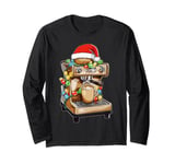 Barista Coffee Lover Coffee Maker Maschine Christmas Xmas Long Sleeve T-Shirt