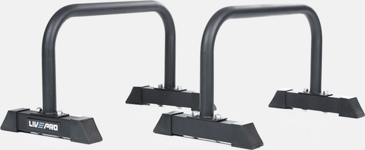 Livepro Push Up Bars (parallettes) 2pcs (58 X 30,5cm) Treenivarusteet BLACK