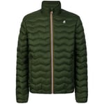 Blouson K-Way  Valentine Eco vert chaud noirtre