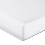 Sensei Maison - Protège-Matelas Molleton en Coton Bonnet 30 cm 200 g/m² Confort - 120x190 cm - Blanc