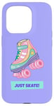 iPhone 15 Pro Roller Skate Classic 90s 80s Retro Kitsch Pastel Quad Skates Case