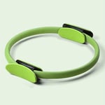 AHAI YU Yoga Circle Yoga Ring Home Pilates Training Ring Yoga Circle Dual Grip Pilates Resistance Ring High Resistance Fitness Ring Medium Size (Color : GREEN, Size : 50 * 50 * 10)