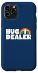 Coque pour iPhone 11 Pro Hug Dealer Cute Positivity Rainbow