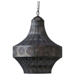 Chic Antique Denmark Vire Taklampa Antik Mönster Brons