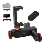 3-Wheels Camera Dolly Slider 3-Speed Wireless Motorized Electric Motor Track