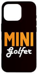 Coque pour iPhone 16 Pro Mini golfeur