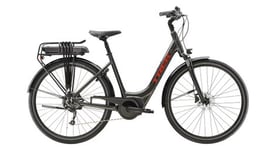 velo de ville electrique trek verve  2 lowstep shimano acera altus 9v 400 wh noir 2023