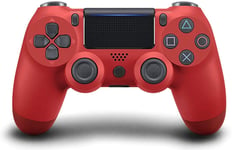 Manette Pour Ps4 Sans Fil, Powerlead Manette De Jeu Gamepad Sans Fil Pour Ps4 Manette Double Vibration Gyroscope À Six Axes Pour Playstation 4 (Rouge)