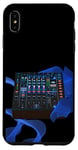 Coque pour iPhone XS Max Disc Jockey Space Age Console de mixage audio Mix DJ