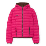 IZAS MUSA Kids Veste de Plumes Enfant Fuxia/Brun FR: XL (Taille Fabricant: 12)