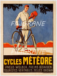 MéTéORE VéLO/CYCLES Rubu - POSTER HQ 60x80cm d'une AFFICHE VINTAGE