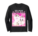 Yes,I Am An Alpha Male Funny Long Sleeve T-Shirt