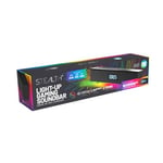 Barre de son lumineuse Just For Games Stealth Light Up Noir