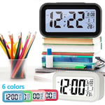 LED Large light Display Alarm Clock Snooze Design Digital Battery Operated