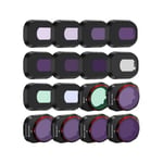 Freewell Mega 16 Pack Filters ND, ND/PL CPL Mist UV DJI Mini 4 Pro Drone Camera