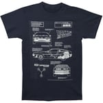 Back To The Future Blueprint T-Shirt