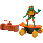 Teenage Mutant Ninja Turtles Half Pipe RC Michelangelo - kauko-ohjattava Turtles rullalaudalla