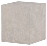 Venture Design York Sofabord 40x40 - Beige/marmor look