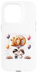 iPhone 15 Pro 100 Days of Love Celebration Milestone Couple Keepsake Case